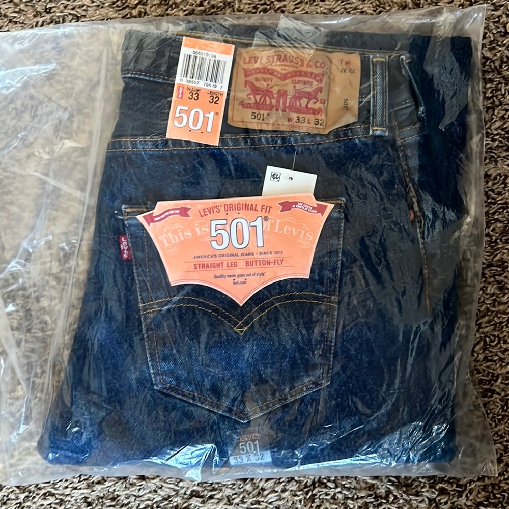 Mens 501 Levi jeans